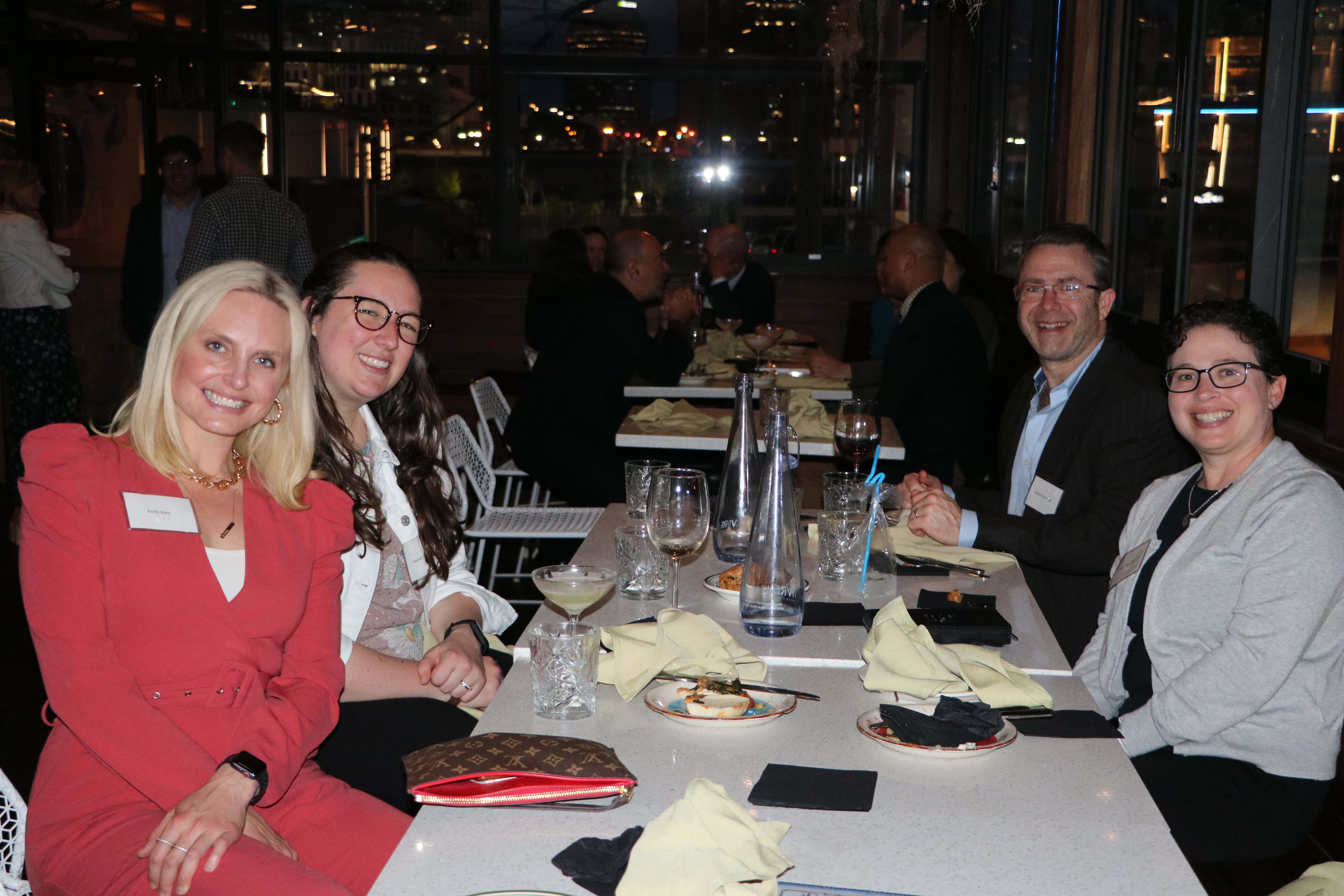 people sitting at table 