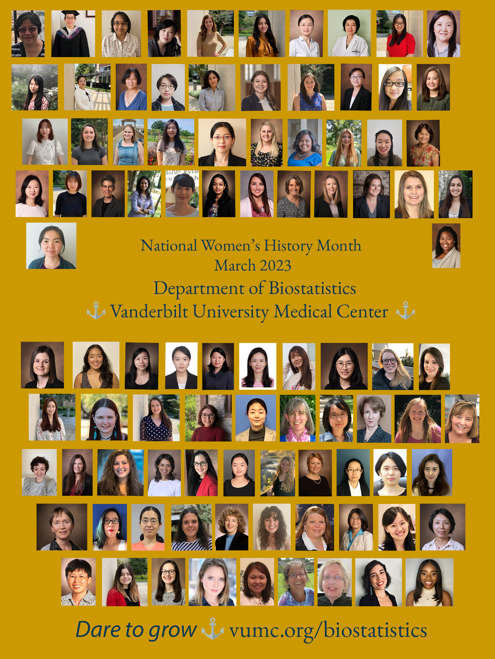 National Women's History Month poster 2023