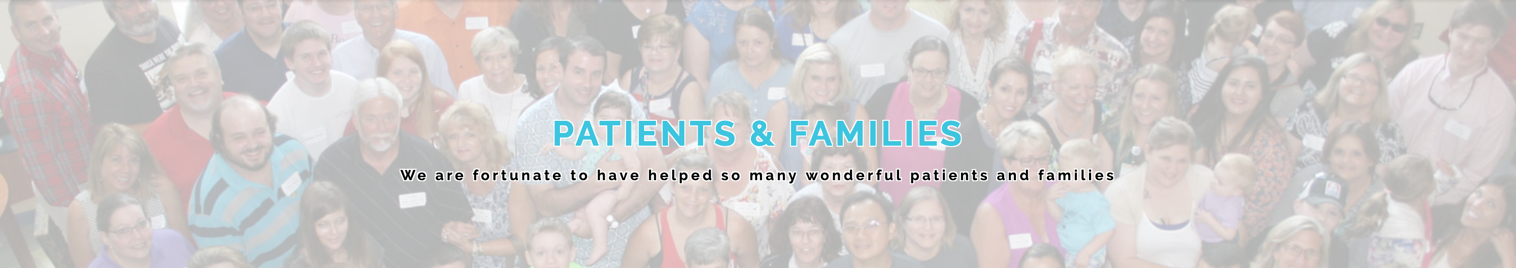 Patient and Families Header