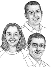 John Karijolich, M.D., Ph.D., Ashley Shoemaker, M.D., M.S.C.I, and Jonathan Kropski, M.D.