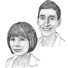 Tony Capra, Ph.D. and Lisa Bastarache, M.S.<