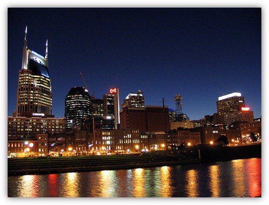 Nashville at night