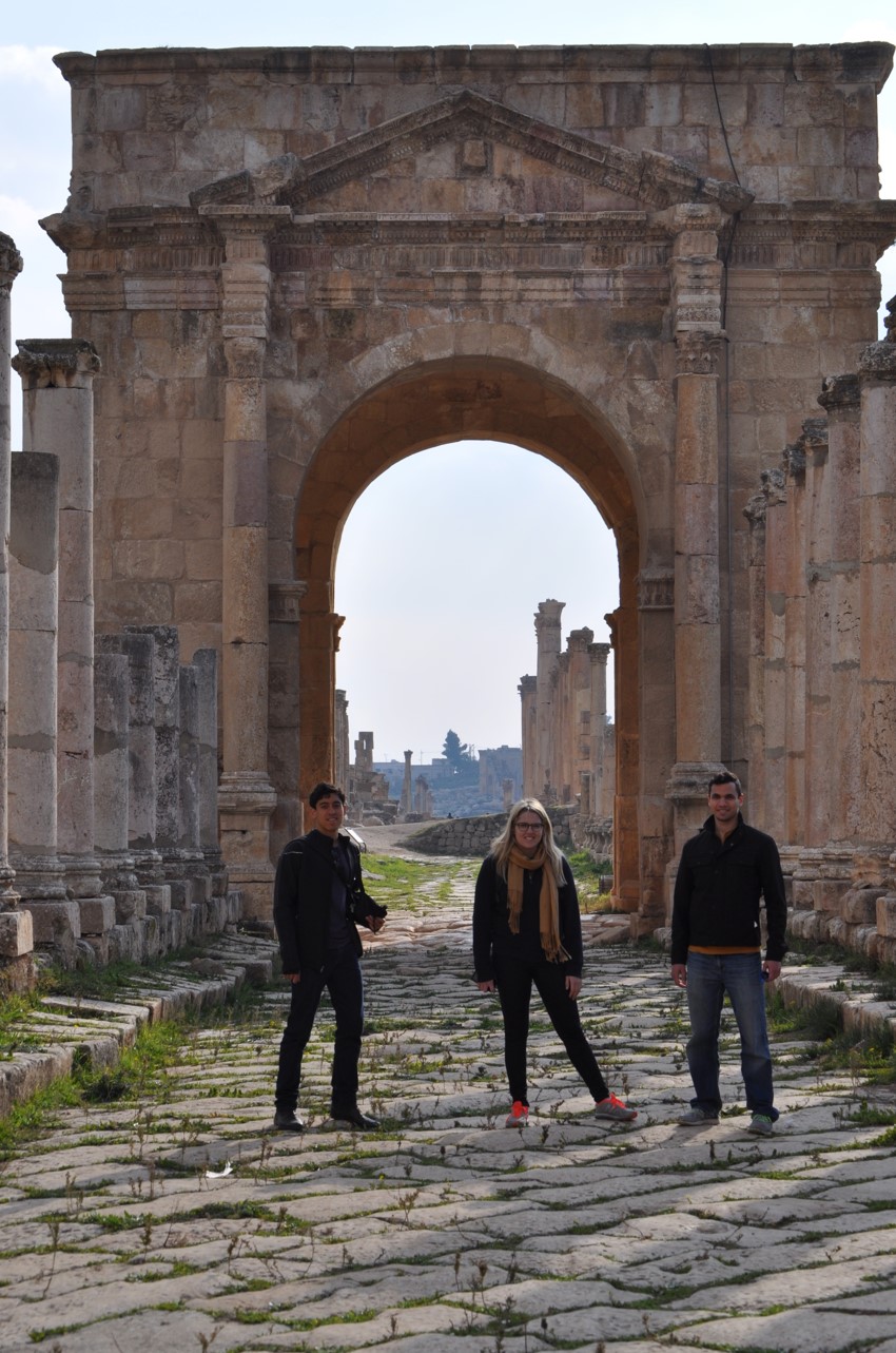 Jordan - Roman Ruins in Jerash, Jordan - Eric, Omar & Ashley.jpg