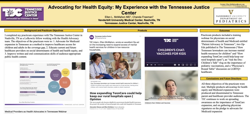 Advocating for Health Equity: My Experience with the Tennessee Justice Center
