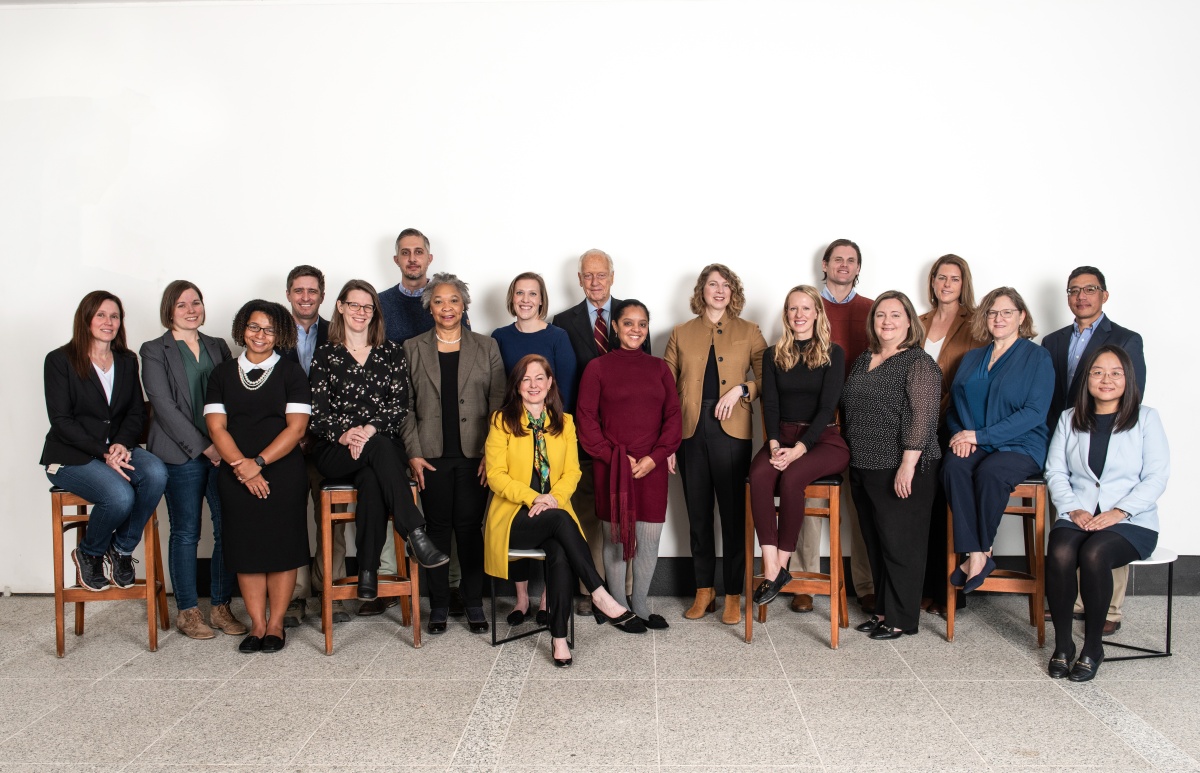 group photo of all department faculty