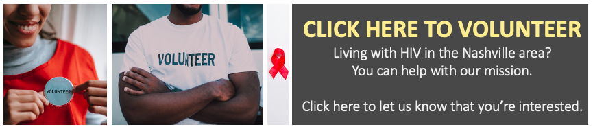 Living with HIV in the Nashville area? Click here to volunteer for research.