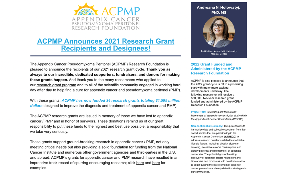 ACPMP RF Funding
