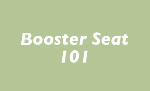 Booster Seat 101