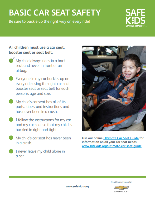 Child Passenger Safety, Transportation Safety, Injury Center