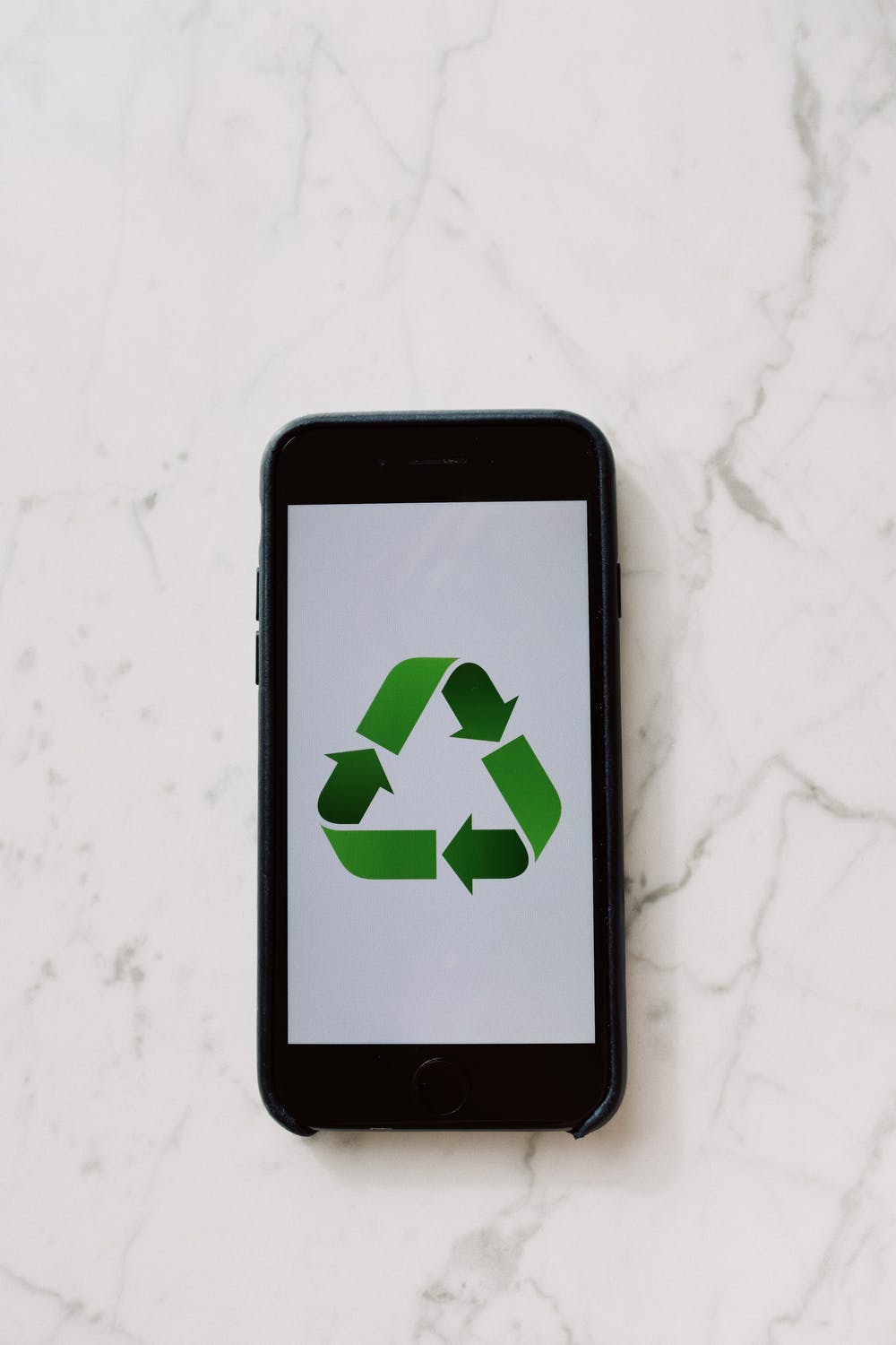 Recyle Symbol on Phone