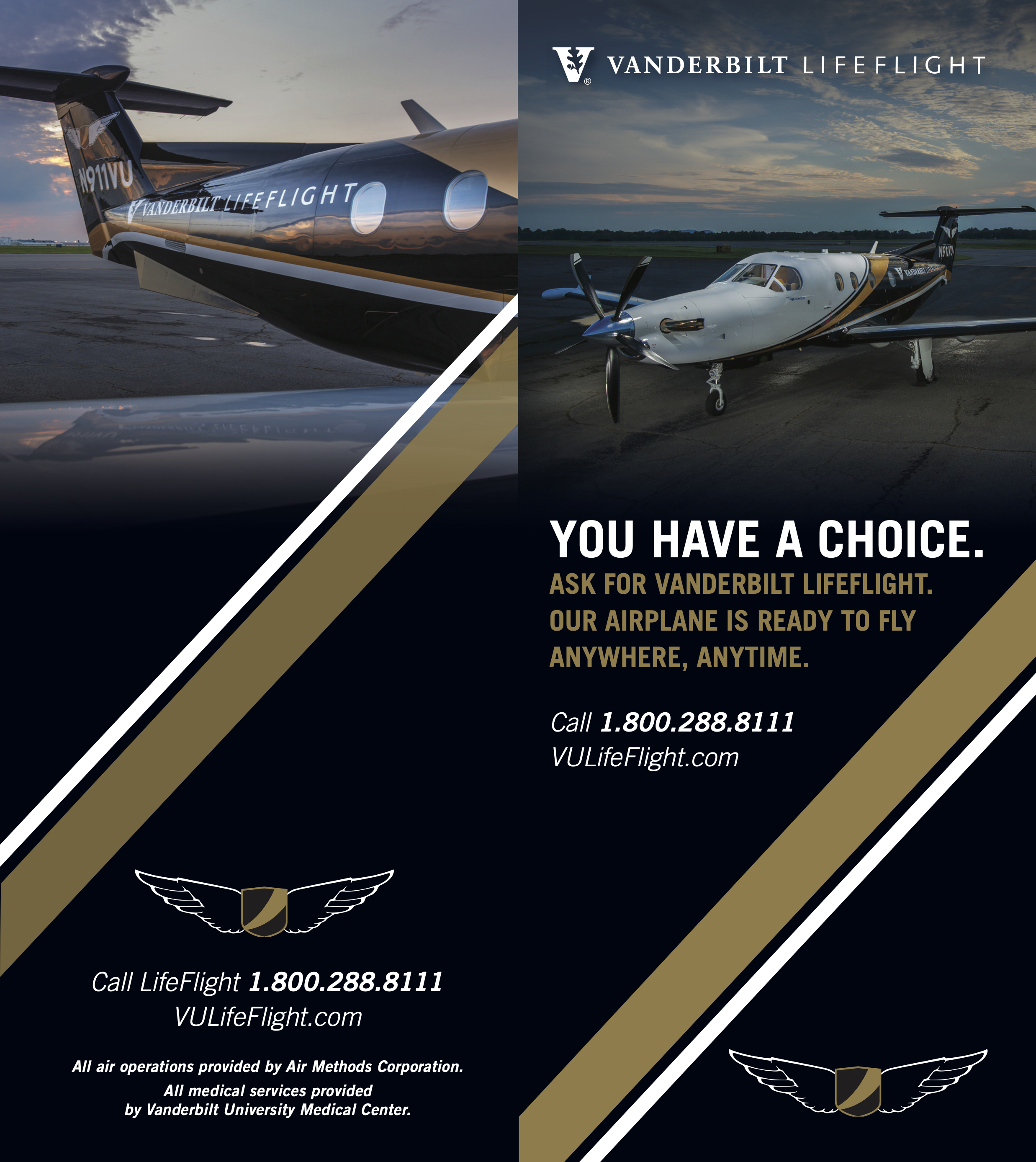 lifeflight airplane brochure page 1