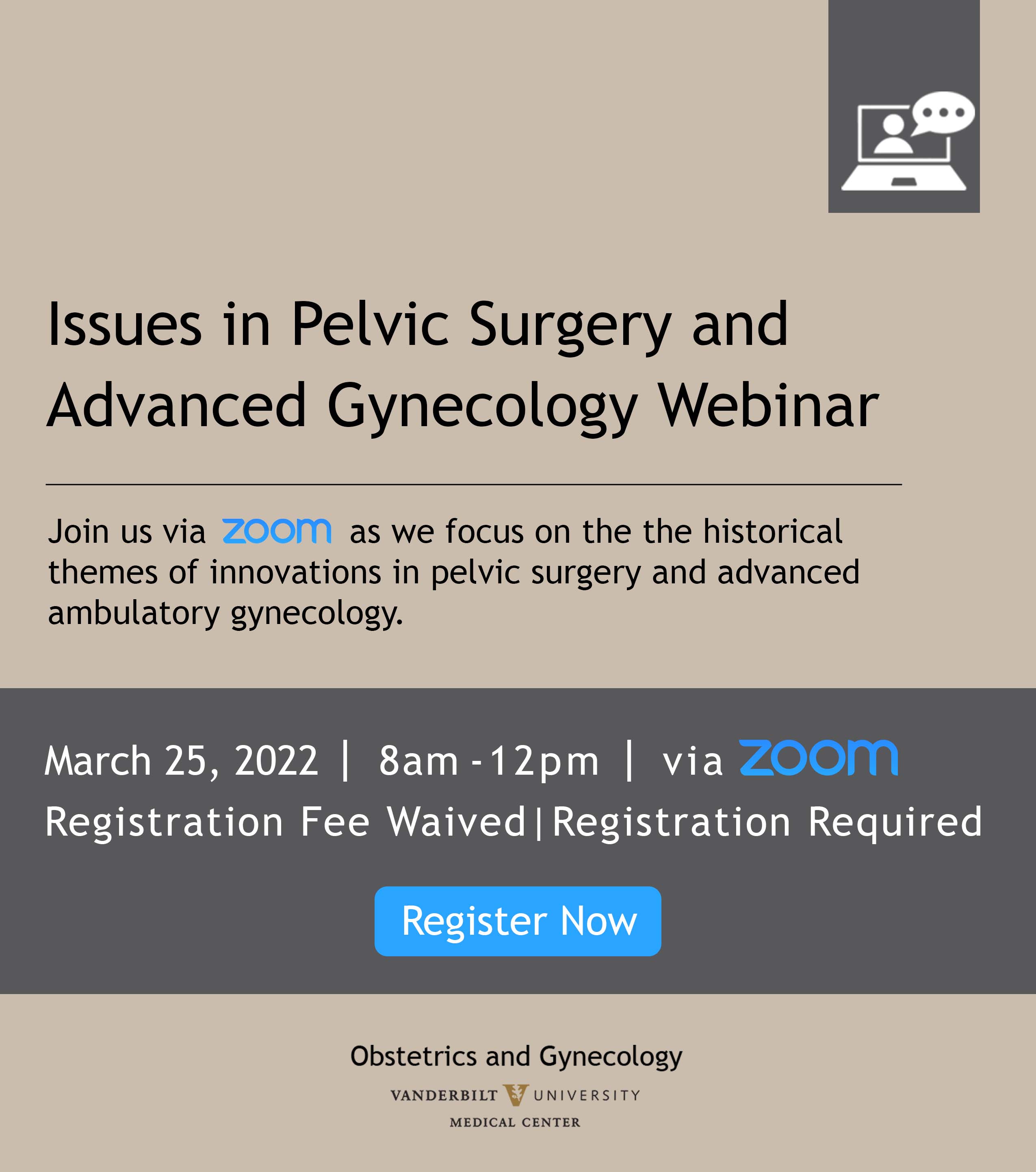 Issues in Pelvic Surgery and Advanced Gynecology Webinar