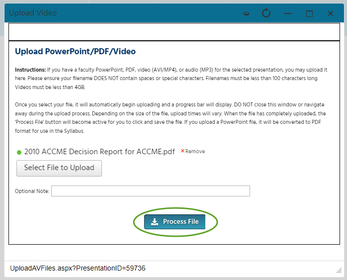 Process File button