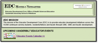 EDC Newsletter