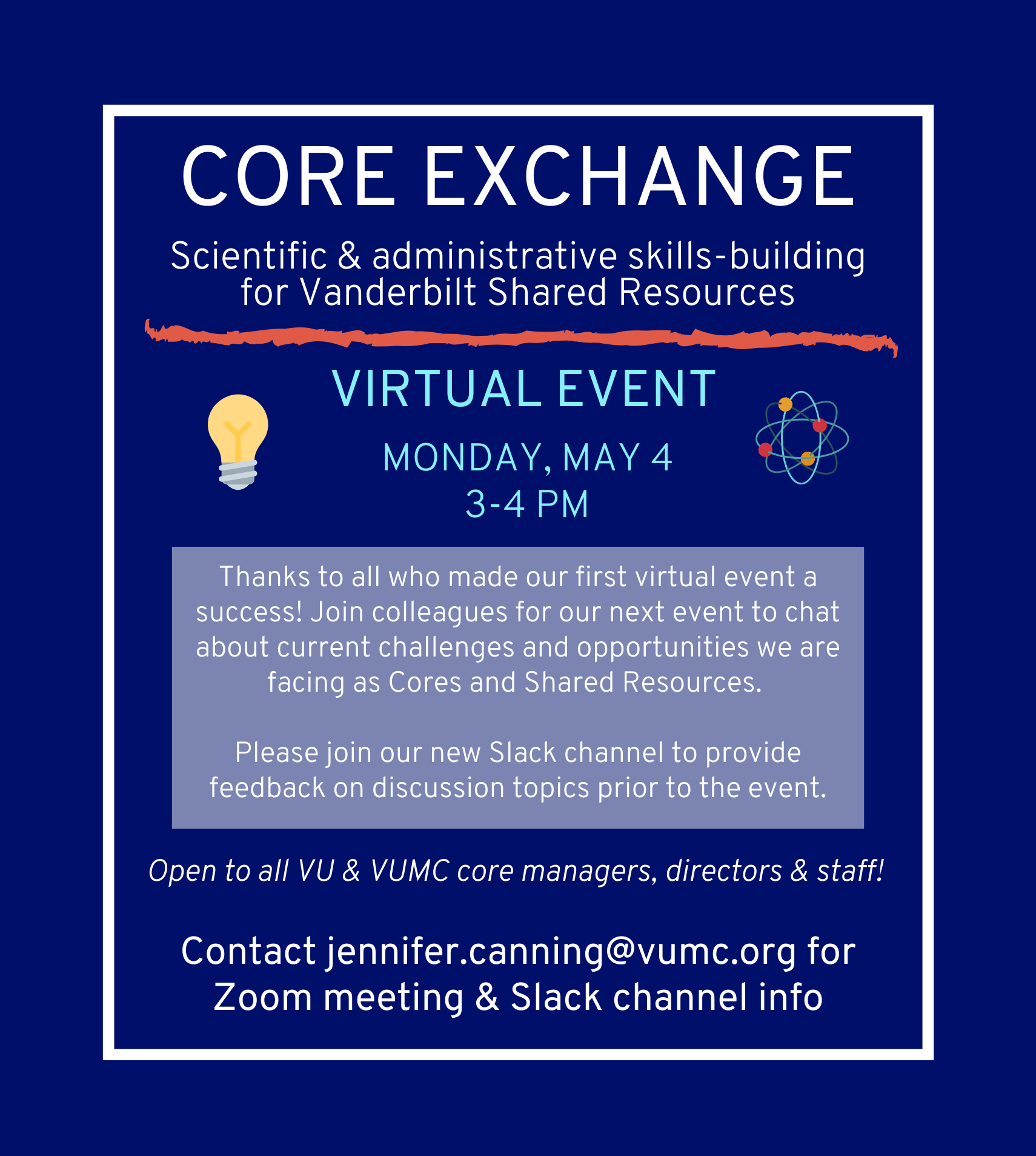 Virtual Core Exchange May 2020