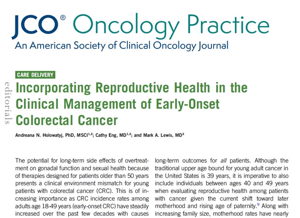 JCO Oncology Practice Article