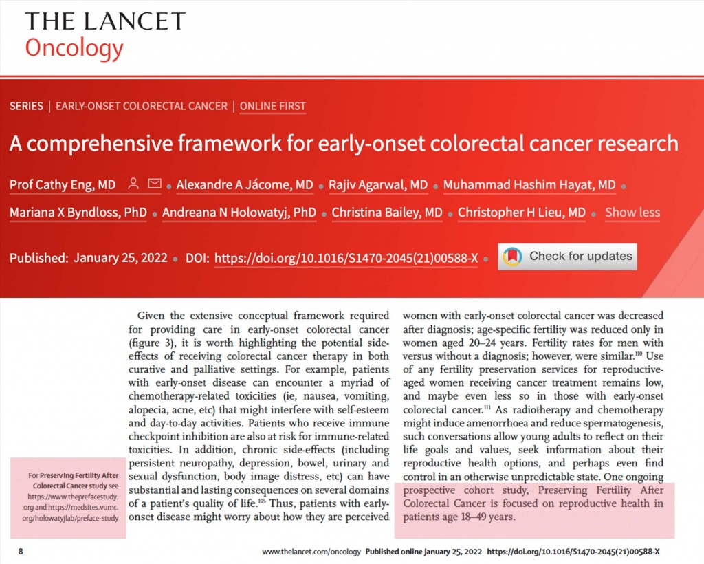 The Lancet Oncology Article