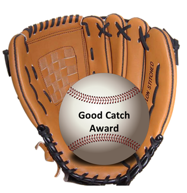 Good Catch Award