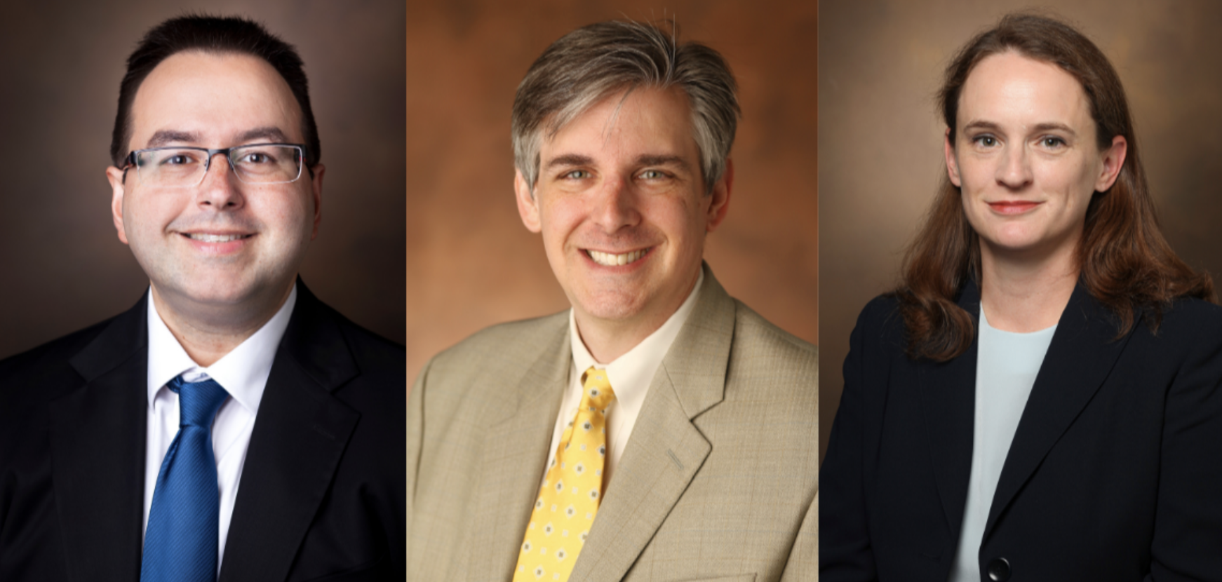 Dr. Scherer, Dr. Brown and Dr. Frederick-Dyer