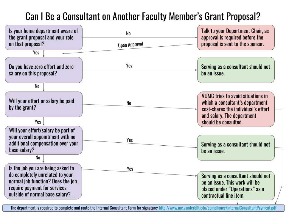 Consulting on Another Faculty Member's Grant Proposal 