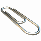image of a paperclip