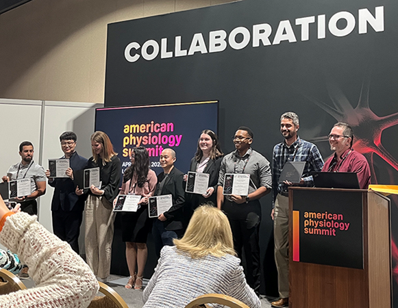 -	Michael Momoh received the John Forte Distinguished Abstract Award! -	Andreanna Burman received the John Forte Distinguished Abstract Award and the GI-L Physiology Section Poster Award! -	Izumi Kaji received American Physiological Society GI & Liver Section New Investigator Award!