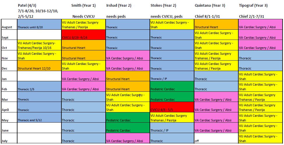 2023-24 Schedule