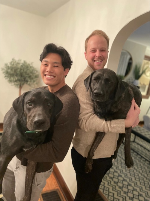 Will and his dogs