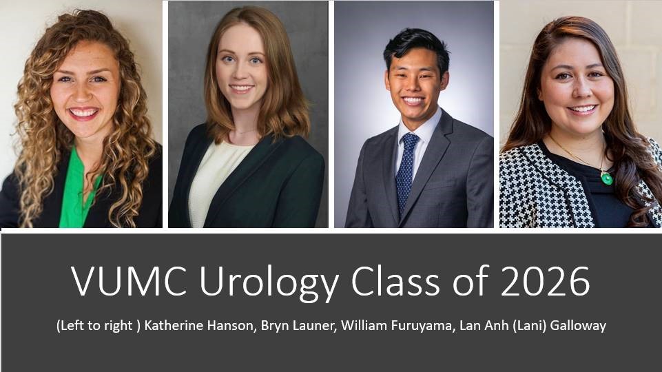 Match Results Class of 2026 Department of Urology