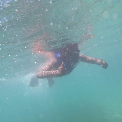 Tiwa underwater