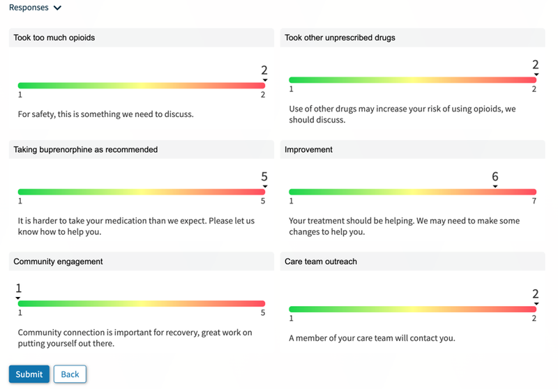 SMART on FHIR app interface
