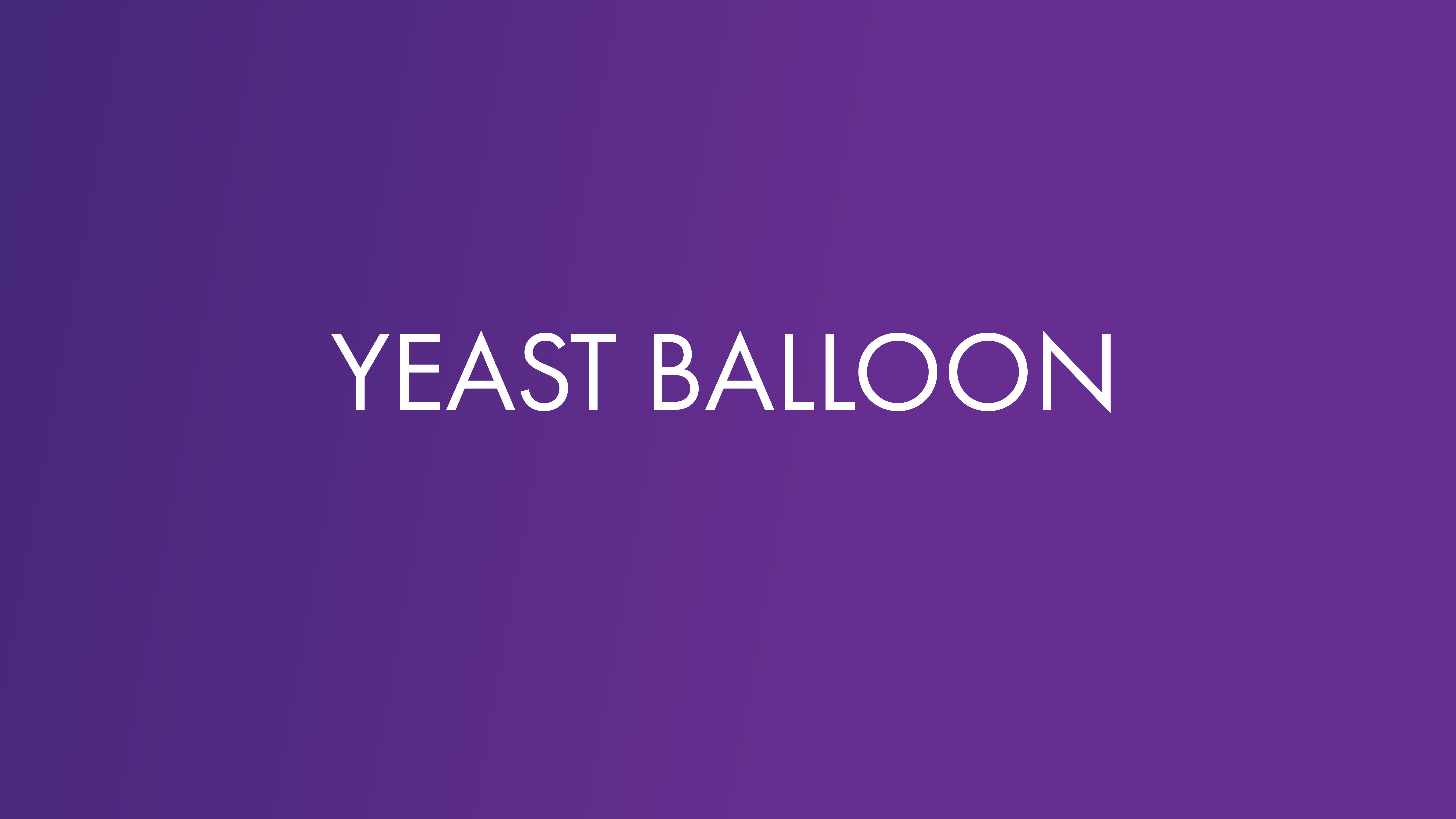 Yeast Balloon