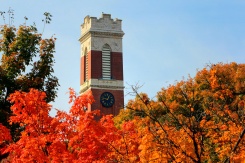 Kirkland Hall in the Fall